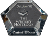 WritersNotebookOctober2007Winner.gif (11323 bytes)